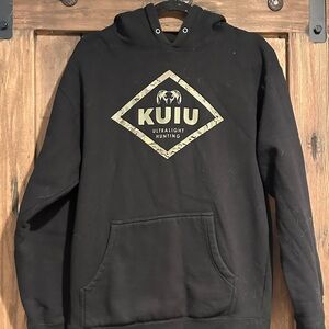 KUIU Black and Gray Men's Hoodie